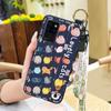 Kickstand Dirt-resistant Phone Case For Oukitel C21 Fashion Design Anti-knock Wrist Strap Back Cover Cute Waterproof