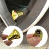 Car Decoration Accessories Snake Head Tire Valves Caps Dustproof Air Valves Lids