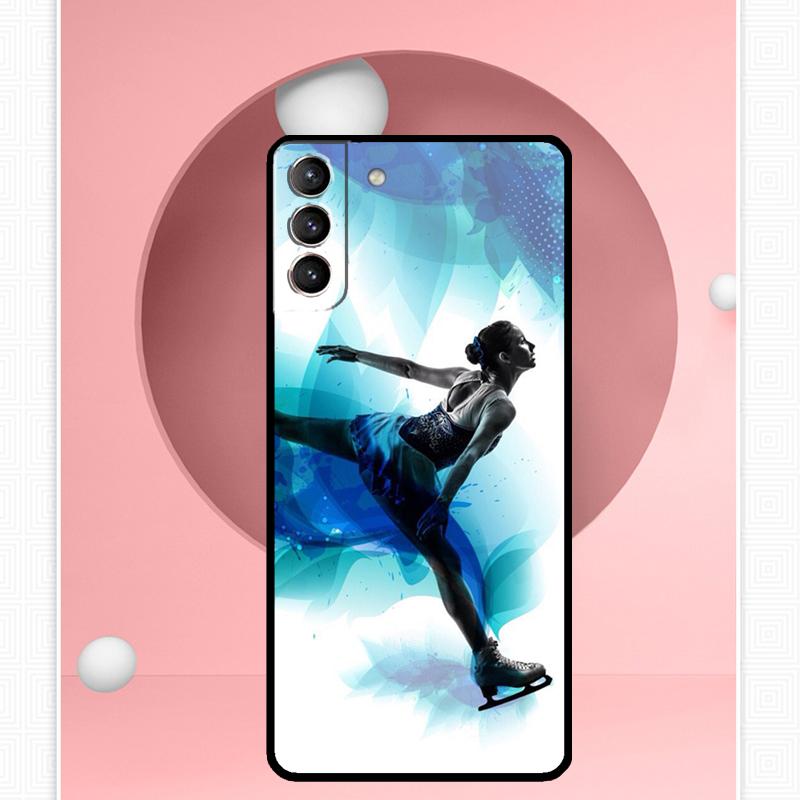 Kryt na tanec sportovní krasobruslení pro Samsung Galaxy S23 S24 Ultra S8 S9 S10 S22 Plus Note 10 20 Ultra S20 S21 FE Pouzdro