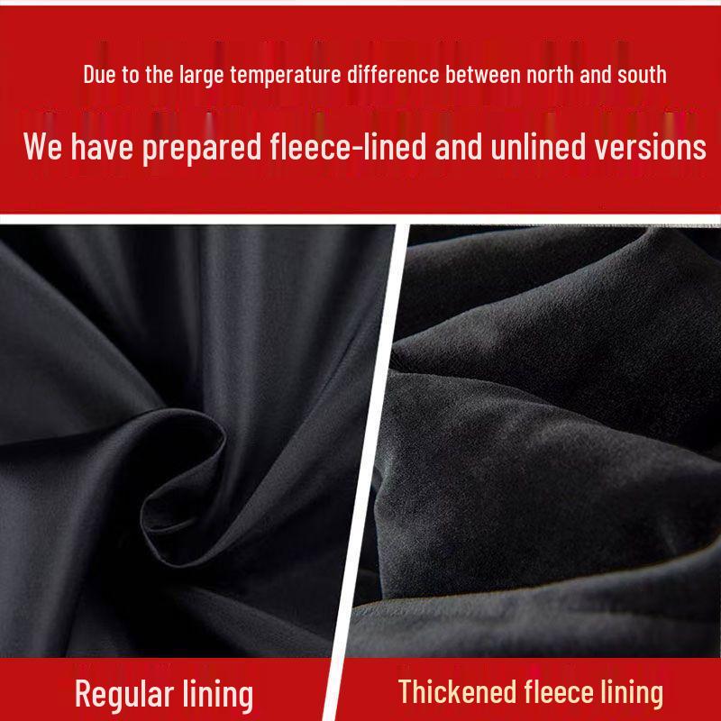 Men's Fleece-Lined Retro Jacket, Autumn/Winter, Stand-Up Collar, High-End, Versatile Solid Color