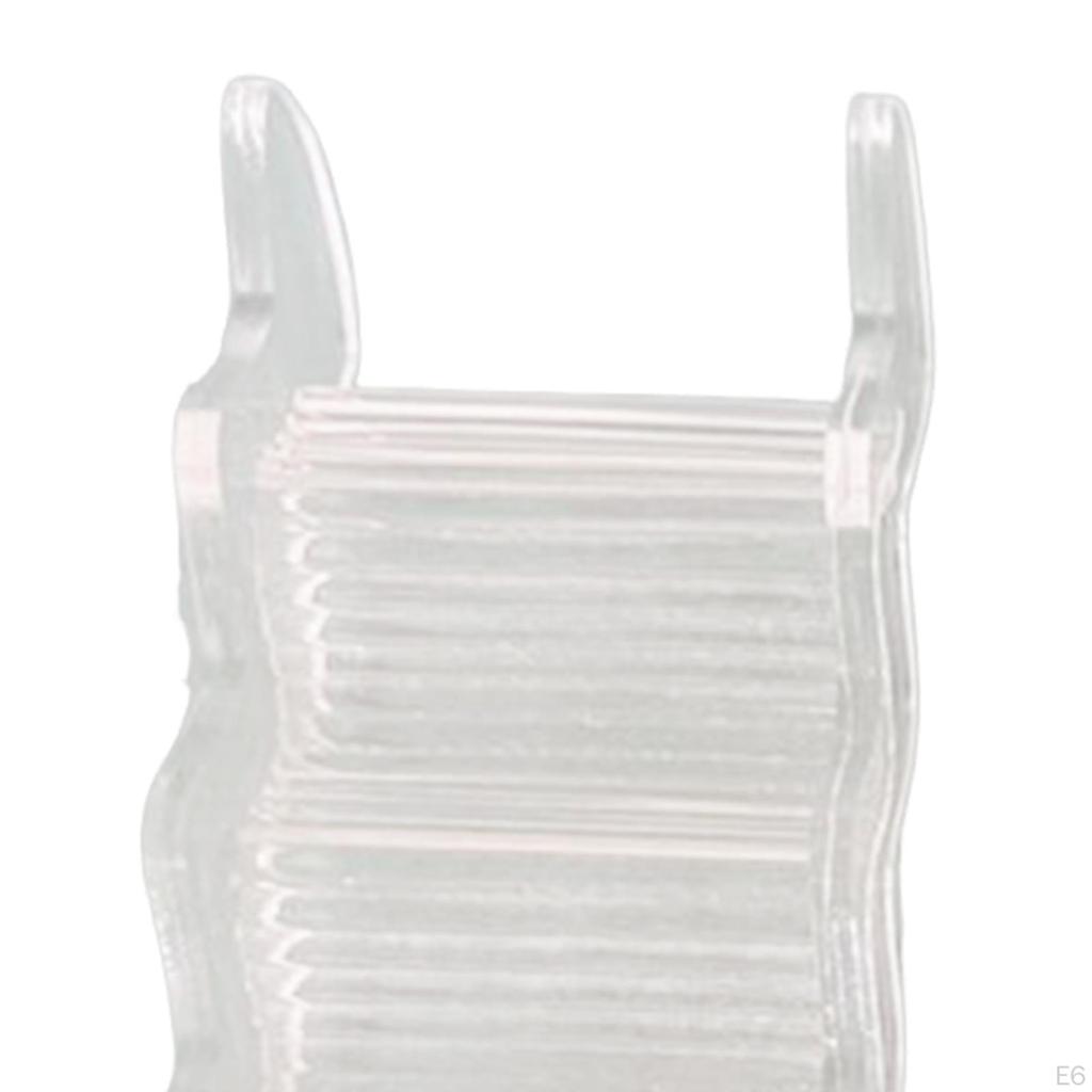 Acrylic Ladder Bridge Hamster Climbing Toy Clear Decor Cage Habitat