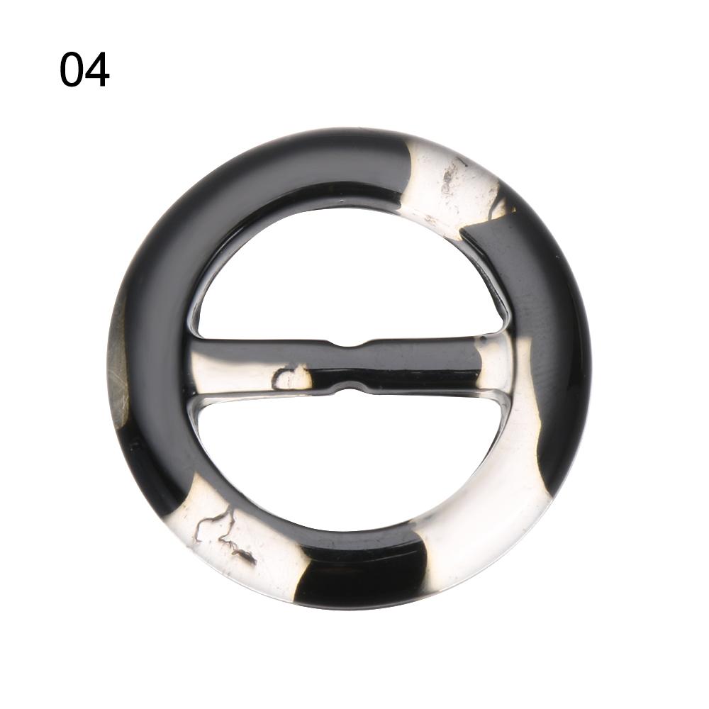 Silk Scarf Buckle Clothing Corner Hem Pearl Knotted Ring T-shirt Female Clothes Tighten Decorative Crafts Garment Accessories