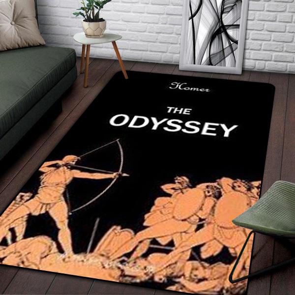 Ancient Greek Homeric Mythology THE ODYSSEY Printed Carpet Living Room Sofa Bedroom Bedside Mat Bathroom Absorbent rugs
