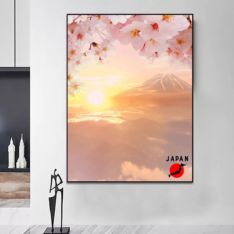 Retro Japan Culture Posters Canvas Painting Japanese Vintage Wall Art Picture For Modern Living Room Home Decoration