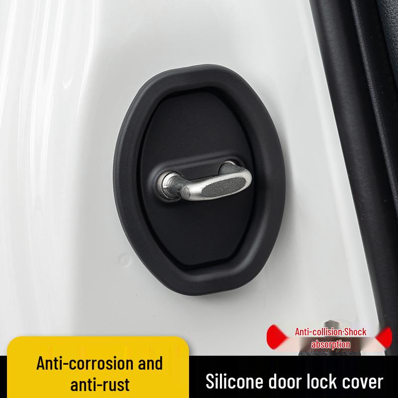 Copertura Protettiva Universale in Silicone per Maniglia Portiera Auto Anti-Collisione
