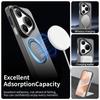 Magnetic Wireless Charging Case For Huawei Pura 80 Pro 80 Ultra P80 5G Cover Candy Colors Transparent Back Shell Fundas Coque