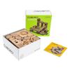 Cuboro Junior Starter Set Ball Path and Ball Tower Wooden Building Cuboro 40-Cube (201) - - Kids' Blocks, Cuboro, Cuboro, Cuboro, Start/JUNIOR [Used]