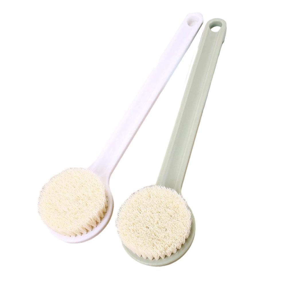 

1PCS Long Handle Brush Shower Body Brush With Bristles , With Long Handle For Skin Exfoliating Bathroom Shower Accessories China Mainland