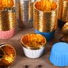 50Pcs Non-stick Oil Proof Muffin Cup Paper Wrapping Edge Cupcake Liner Party Supplies