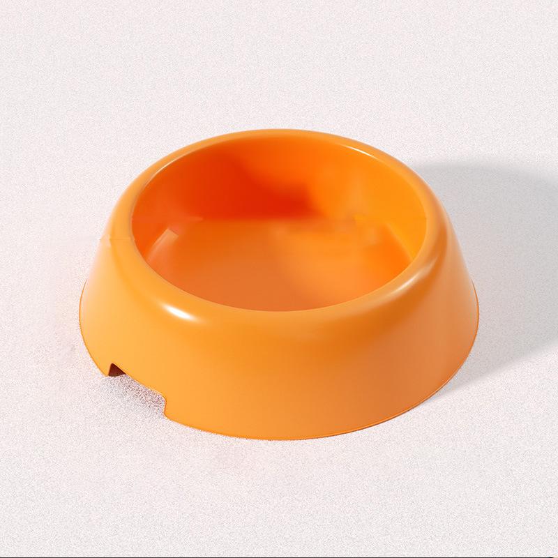 

Round Anti-Tip Pet Bowl for Dogs and Cats оранжевый