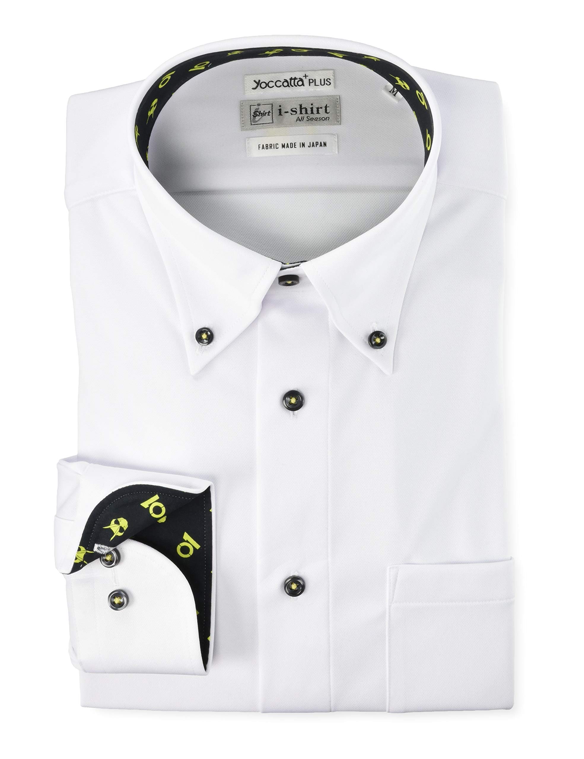 

Yokatta i-Shirt Kamen Rider Zero-One 01 Men s Dress Shirt, Completely Iron-Free, Stretch, Ultra-Quick Drying, Slim Fit, Long Sleeve, White, LL