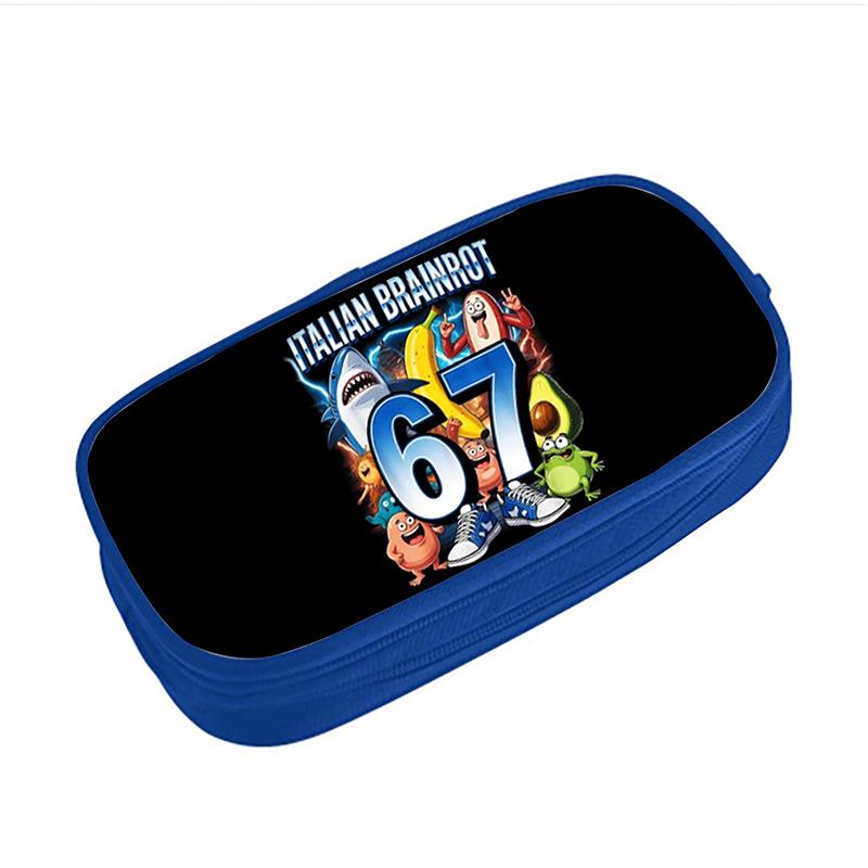 Cartoon 67 Pencil Case - Large Capacity for Primary & Secondary Students