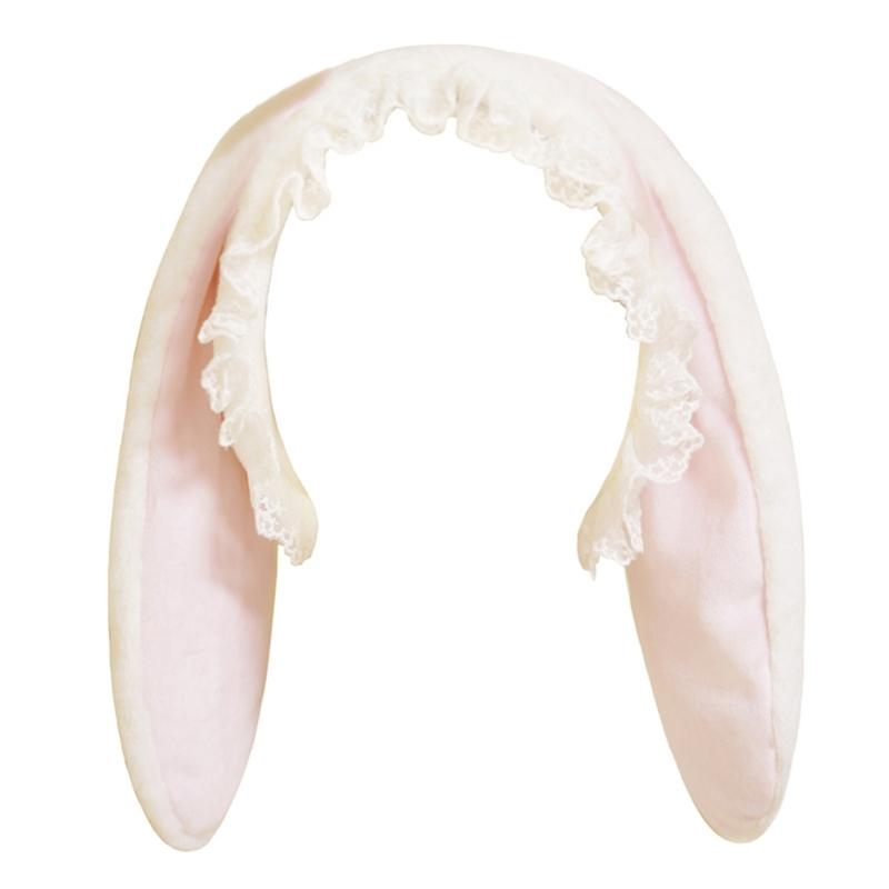 Plush Rabbit Ears Headband Cosplay Costume Hairhoop Party Props Headpiece ComicShow Headdress Girls Anime Accessories