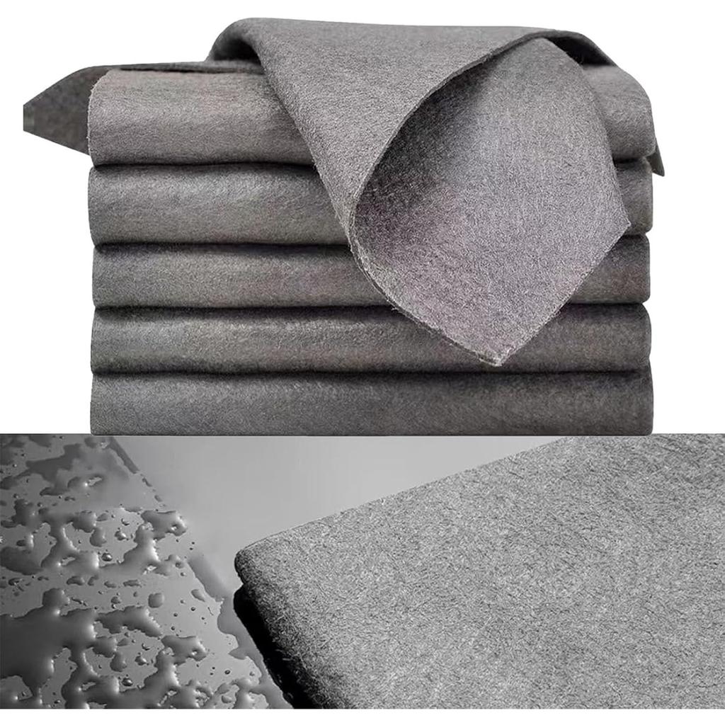 Sparkclean Cleaning Cloths, Thickened Magic Cleaning Cloth, Reusable Cleaning Cloth, Can Be Used for Windows, Glass, Furniture, Cars and Other (5PCS)