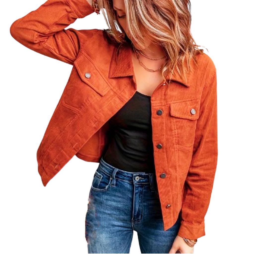 Women's Fashion Cardigan Solid Color Long Sleeve Cardigan Jacket