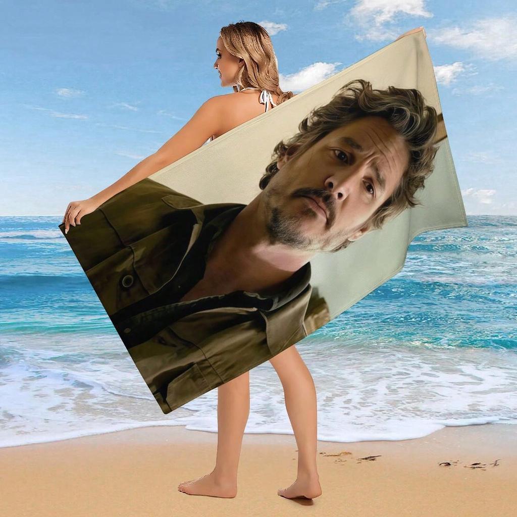 P-Pedro P-Pascal Beach Towel Bath Towels Bathroom Sauna Spa Playa Swimming Pool Baby For Home Travel Microfiber Quick Drying Gym