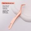 Stainless Steel Eyelash Curler & Tweezers False Eyelash Tool with Comb