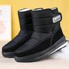 Hohe Schneestiefel - Herren und Damen Winter Gefüttert Anti-Rutsch Freizeit Baumwollschuhe