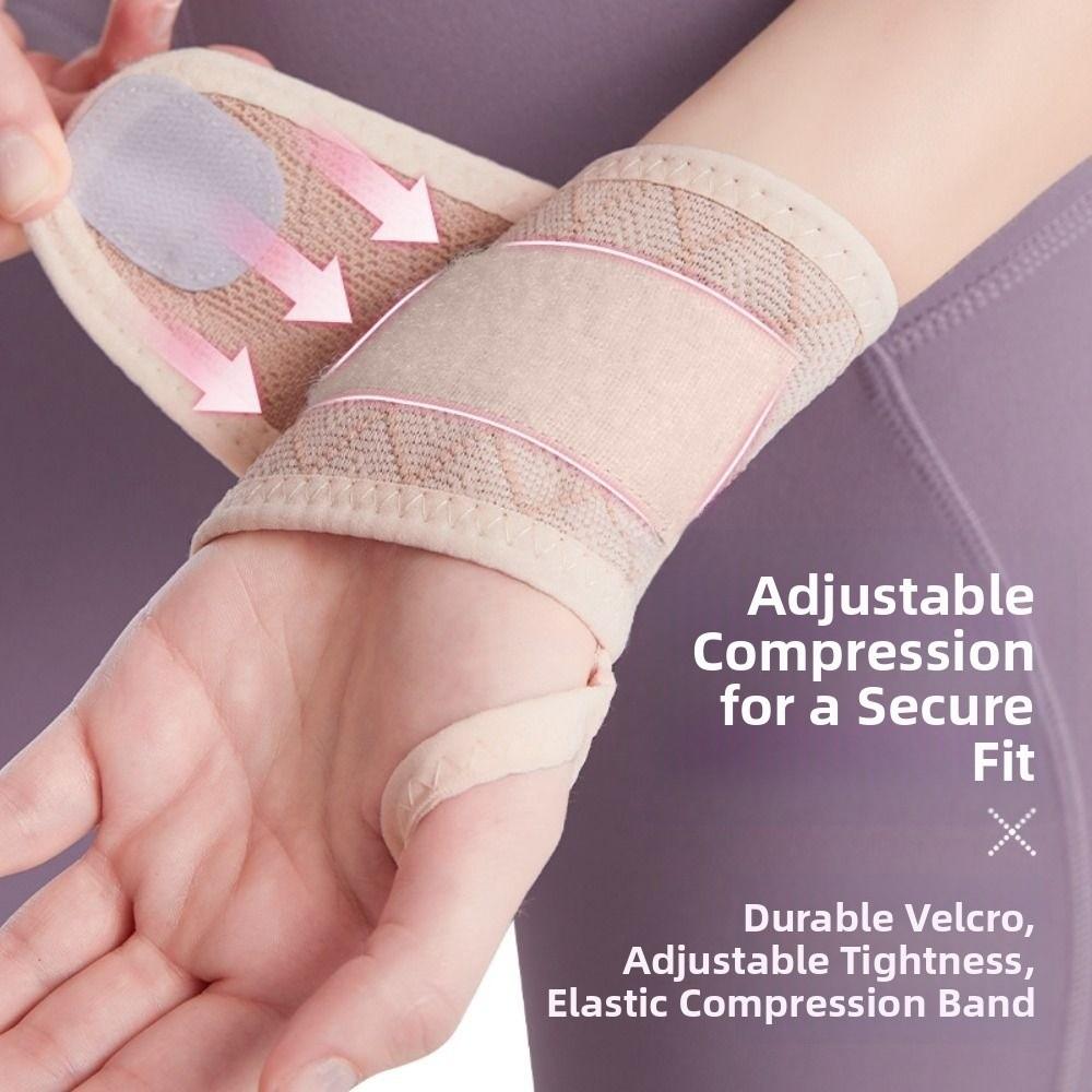 Breathable Adjustable Wristband Light&Thin Wrist Support Band Fitness Protect Wristband Fitness