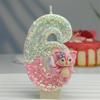 Exquisite Cute Cartoon Linnabelle Digital Candle Birthday Cake Atmosphere Birthday Decoration Candle Styles