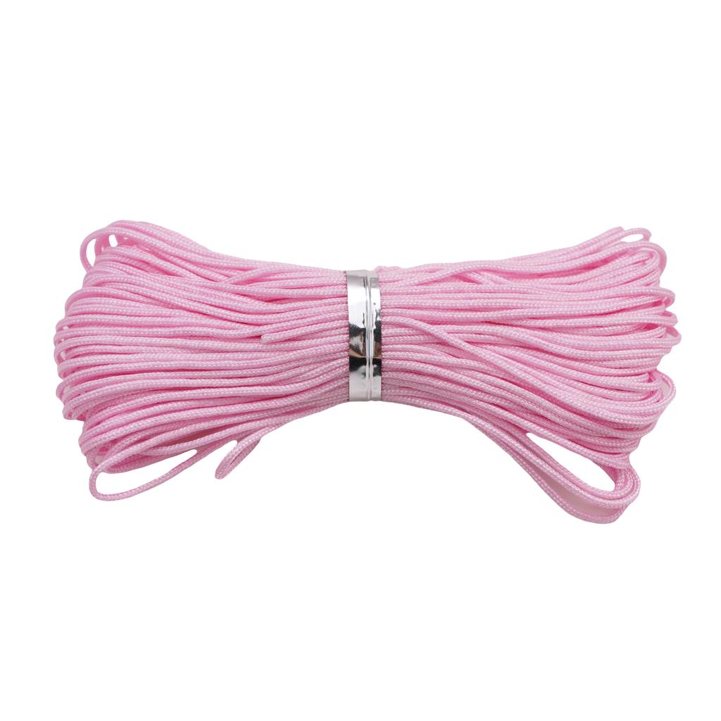 5-50m/lot 0.8mm Cotton Cord Nylon Cord Thread String DIY Beading Braided Bracelet Jewelry Making