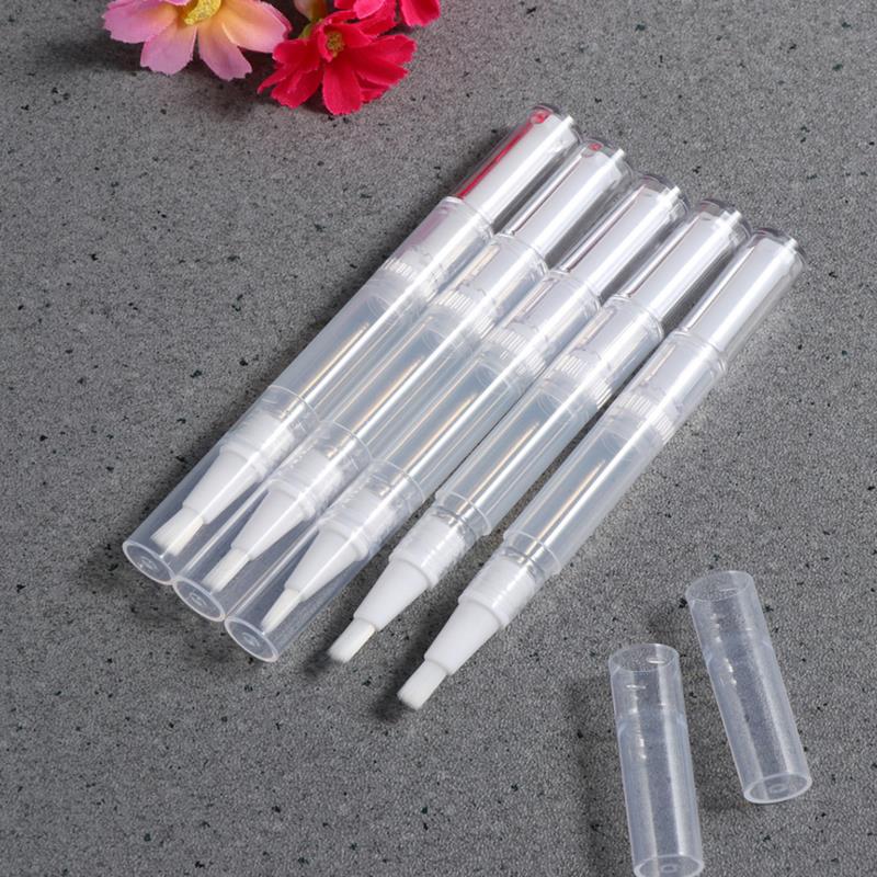 Empty Nail Oil Twist Pen Cosmetics Container Lip Gloss Applicators Liquid Tube