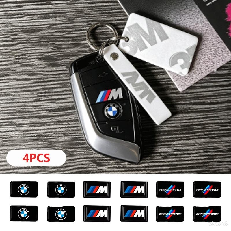 16/17/18/19mm Car Emblem DIY Decor Stickers Soft Adhesive Ornament Modified Decals For BMW M Performance M3 G20 E36 X6 G30 X3 M5