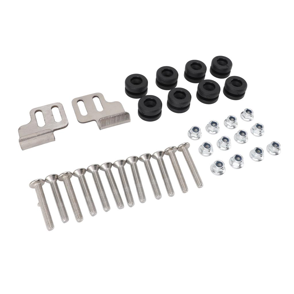 Motorcycle Side Luggage Case Fasteners Metal Secure Fixation Rear Trunk Case Mounting Fasteners