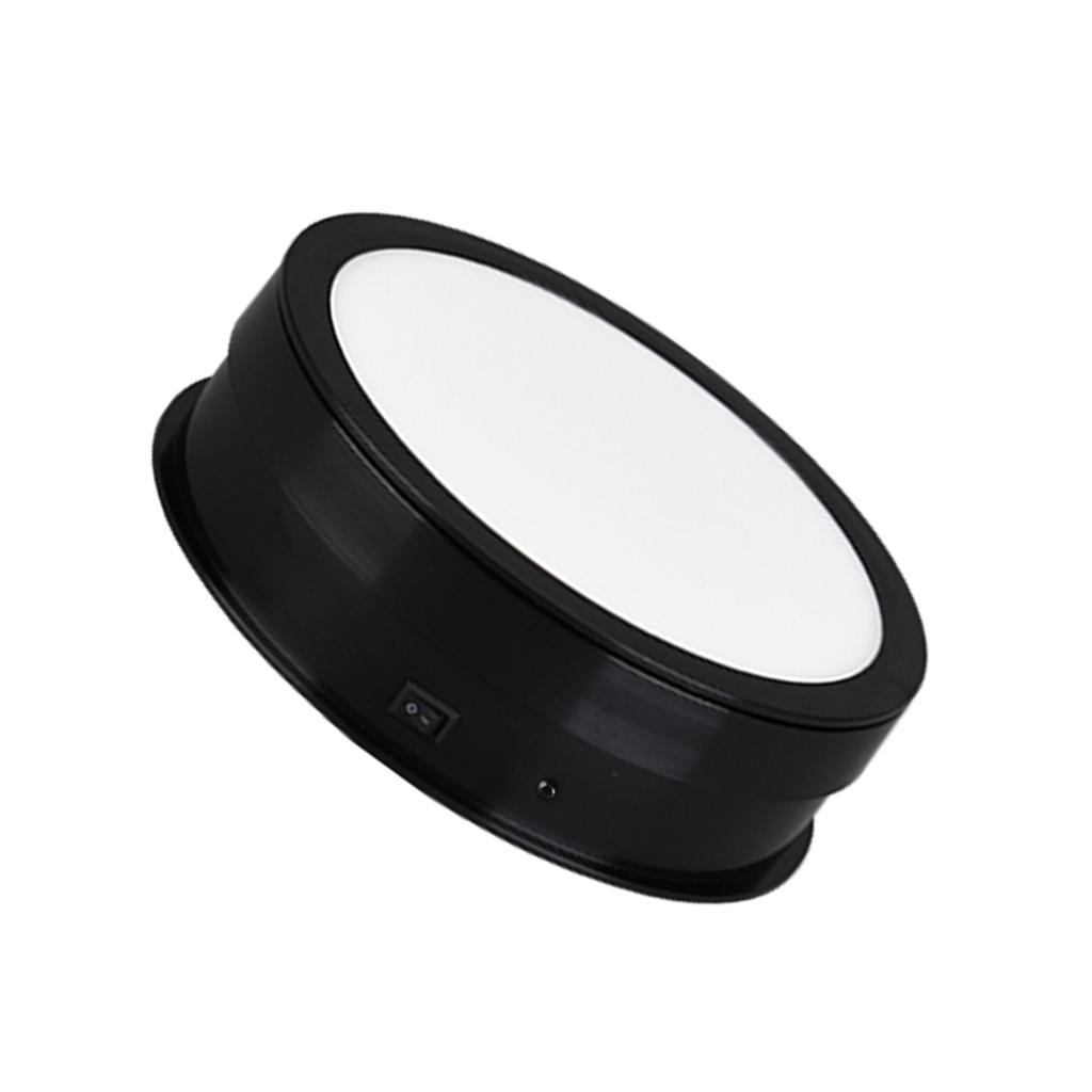 20cm Motorized Rotating Display Stand Rotating Turntable 10kg 22lbs Load Capacity 360 degrees Rotatable Display