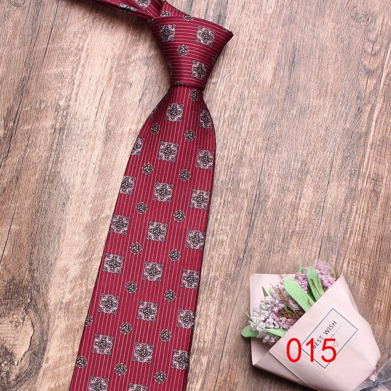 Rael Men'S Tie Business Dress 8Cm Printed Polyester Tie, Flower Casual Professional Tie