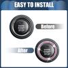 INFINAUTO Universal Bling Car Engine Start Stop Button Cover Car One Click Push Start