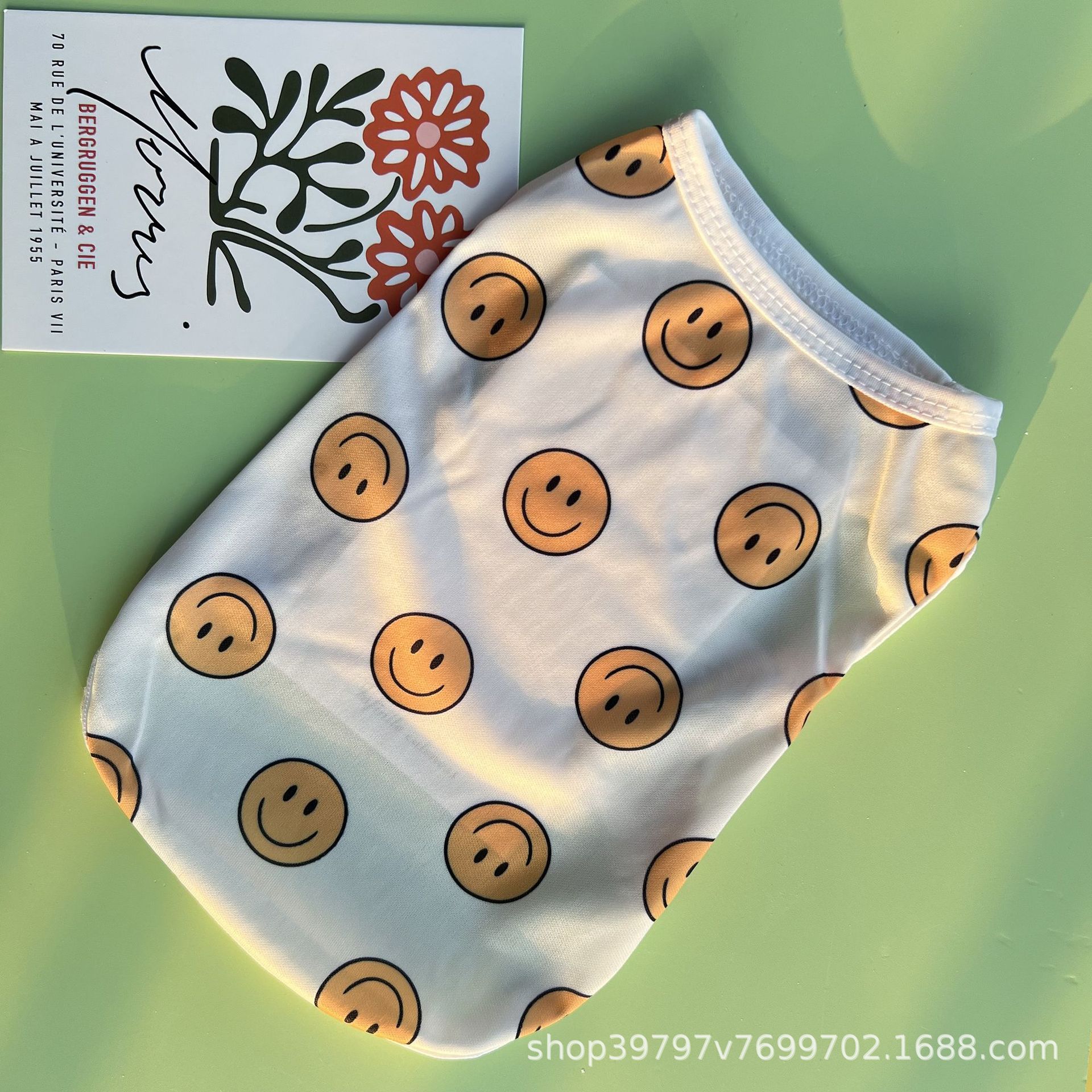 

Spring, Summer and Autumn New Dog Vest Small and Medium Dog Teddy VIP Pet Clothing Factory XS