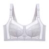 1011 spring new full cup without steel ring, large chest, small lace breathable thin anti-sagging adjustment bra