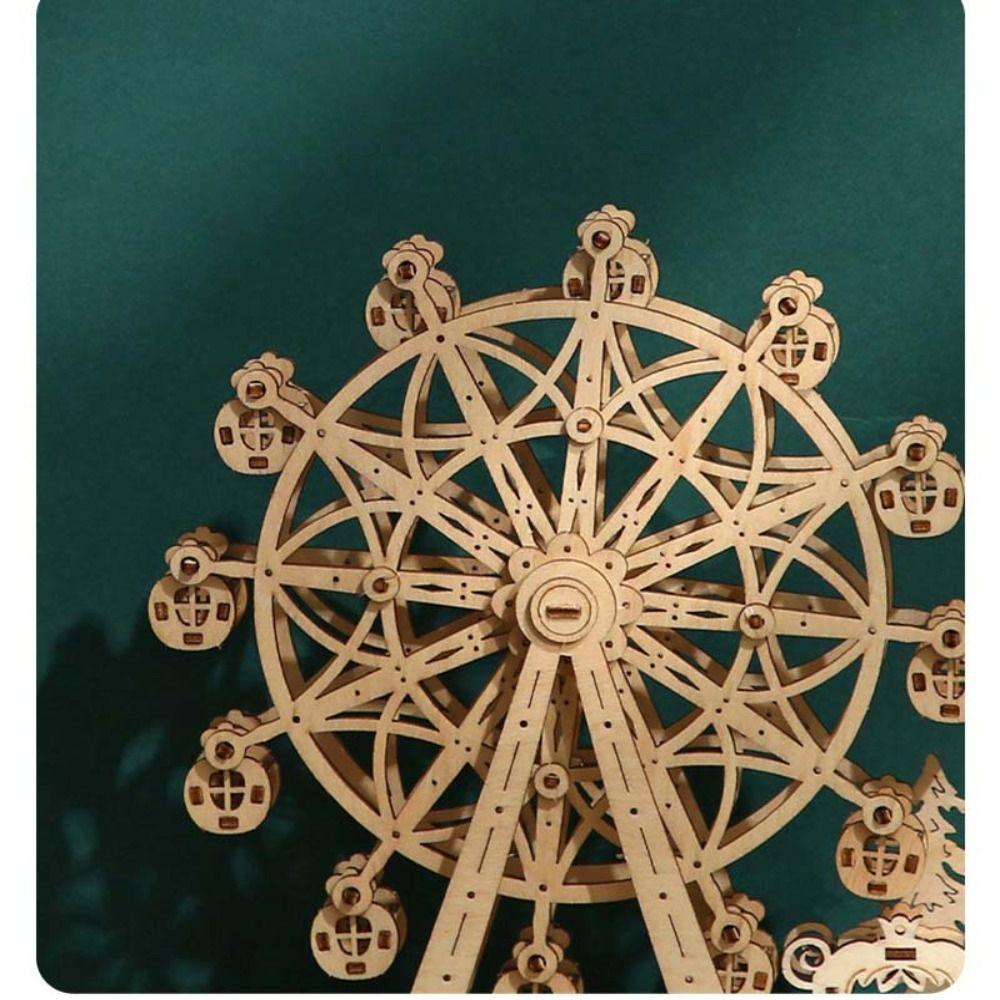Ferris Wheel 3D Rotatable Ferris Wheel Assembly Toy  Children Gifts