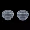 Acrylic flat plug G1/4 2 thread flat groove water tank plug Transparent water plug