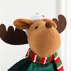 Telescopic Santa Doll Christmas Home Decoration Festival Ornament Gifts Practical Accessory for Household Use