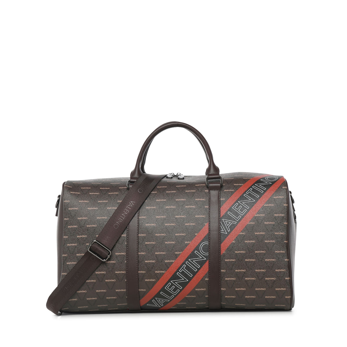 

Aron Мужская спортивная сумка Valentino VBS7BV10 Moro/Arancio