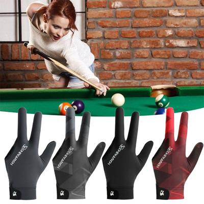 Rutschfeste Billardhandschuhe, elastische Snooker-Billardhandschuhe, Fitness-Zubehör