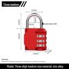 Waterproof Rustproof Anti-theft Padlock for Suitcases, Lockers, Schoolbags, Bike Frames, Helmets, and Gym.