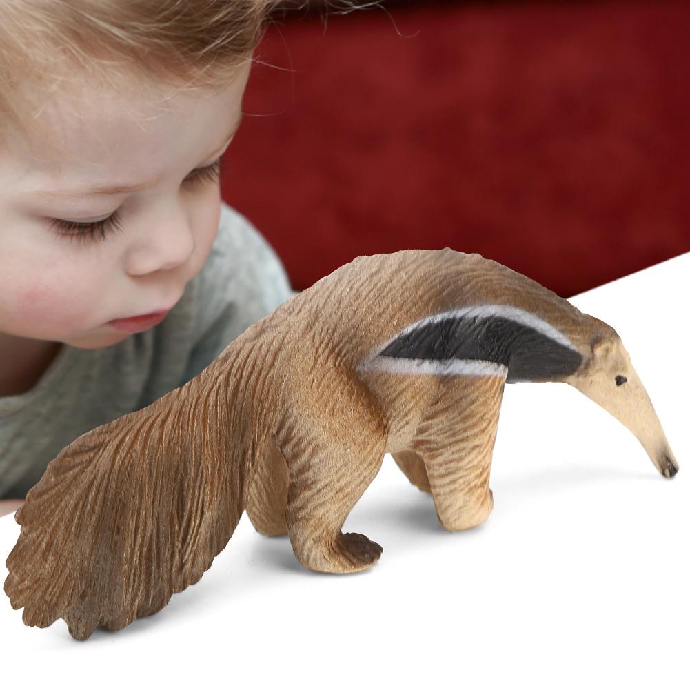 Anteater Animal Model Simulation Wildlife Animal Cute Cub Toy Ant Mammal Model FigureM?1435