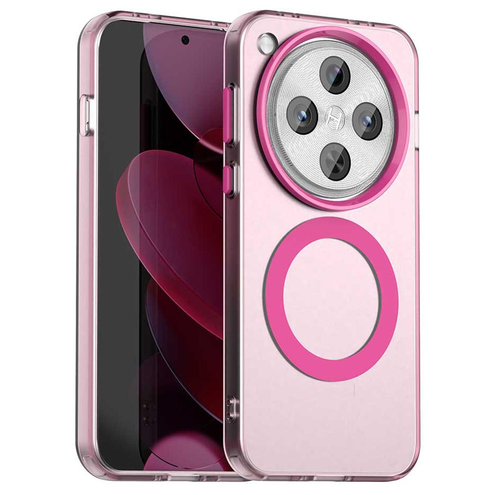 For Oppo Find X8 5G Case Compatible with MagSafe PC+TPU+PET Anti-Drop Phone Cover