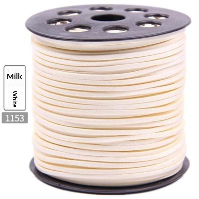 82Meters Suede Rope Leather Cords Woven Cord Wire Necklace Bracelet Diy Handmade Jewelry Decoration Accessories