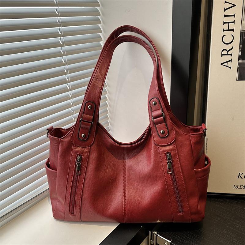 Tote Bag Large Capacity For Women With Special Material And Retro Style For Daily Use