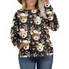 Christmas Sweatshirts For Women Sweater Cute Shirt Fall Pullover Top