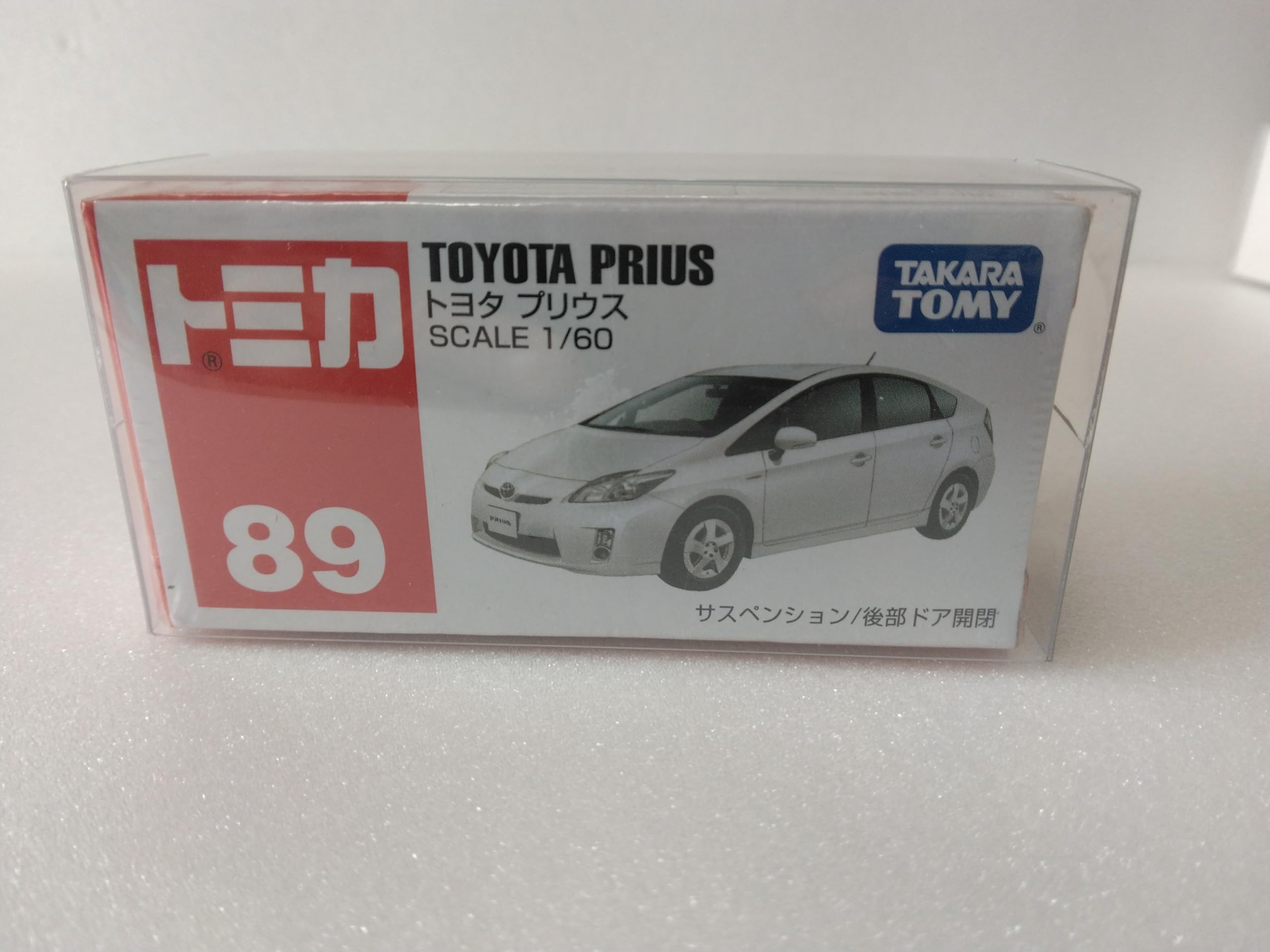 

Tomica 89 Toyota Prius белый Нет. (масштаб 1/60) миникар, белый