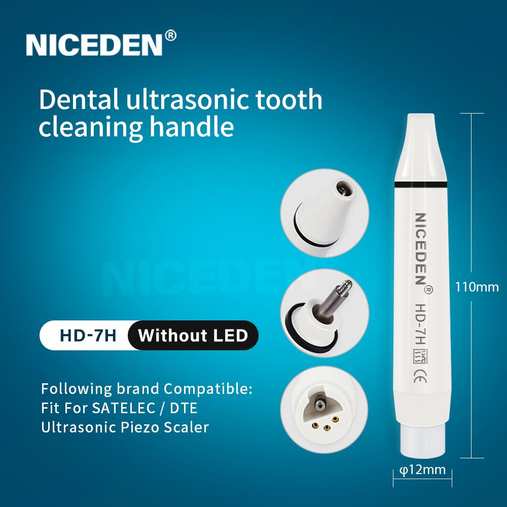 Autoclavable Dental NICEDEN Ultrasonic Piezo Scaler Handpiece Fit for SATELEC/DTE/WOODPECKER/EMS/VRN/Dental Ultrasonic Scaler Accessorie