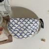 Cute Embroidery Storage Bag Flower Ethnic Coin Purse Cotton Linen Card Holder Small Cosmetic Bag Student
