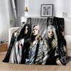 Guns N Roses Hard  Rock Band Blanket,Soft Throw Blanket for Home Bedroom Bed Sofa Picnic Travel Office Rest Cover Blanket Kids