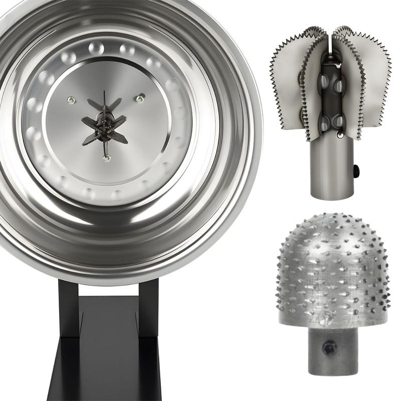 Elektrischer Kokosnussraspler Kopf Ersatz Schwerlast 12/14mm Kokosnussraspler Kopf Rolle Granate Modell Kokosnussraspler Maschine Kopf
