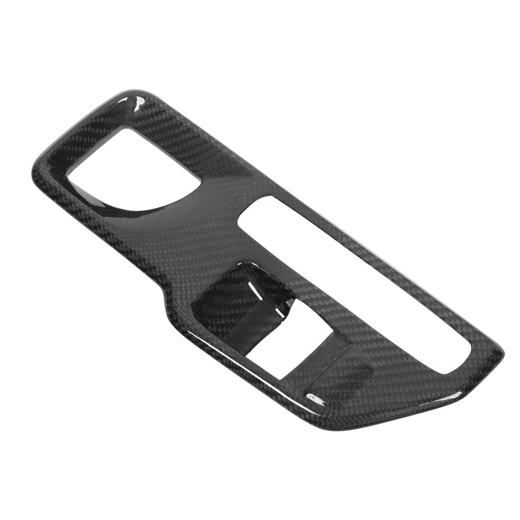 Carbon Fiber Gear Shift Panel Trim Car Interior Center Console Sticker for Supra GR J29 DB 2019‑2022